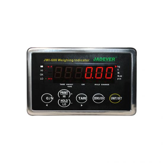Electronic digital weighing indicator for bench scale