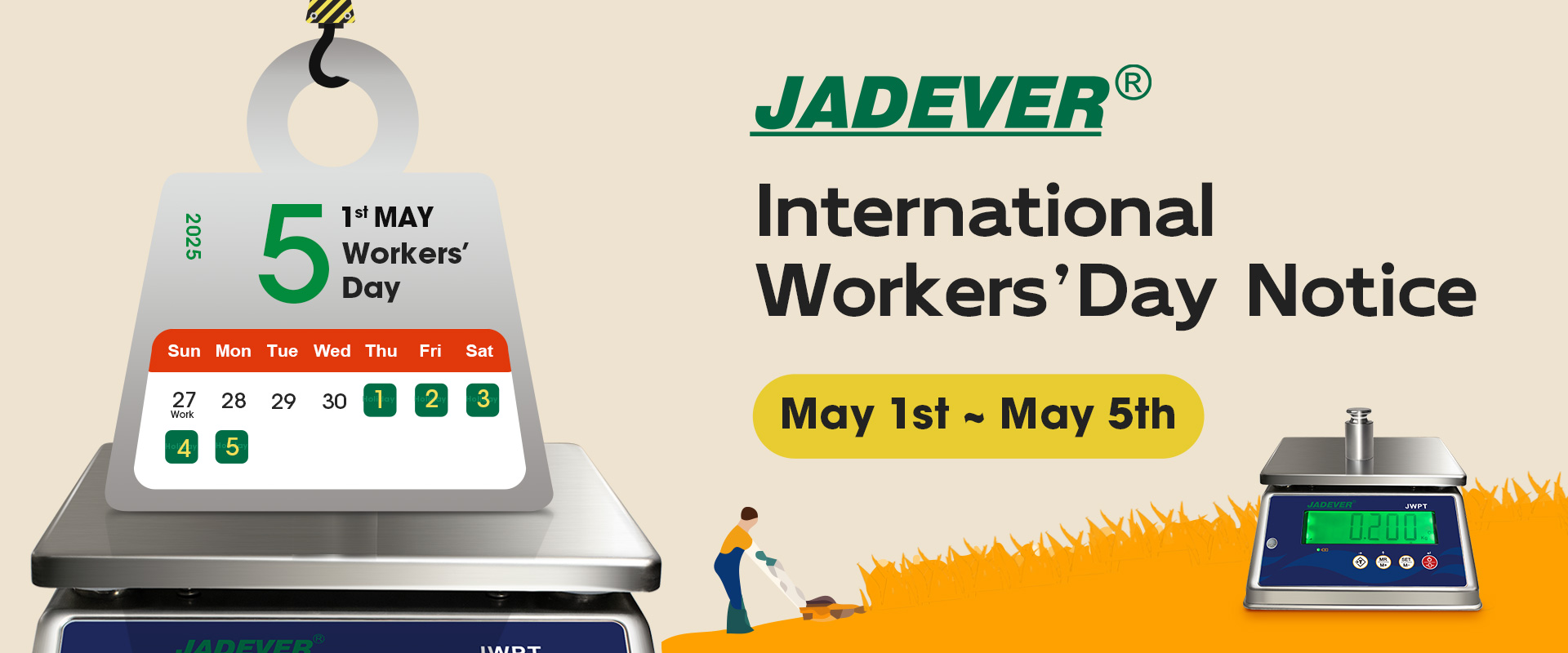 International Workers' Day Notice