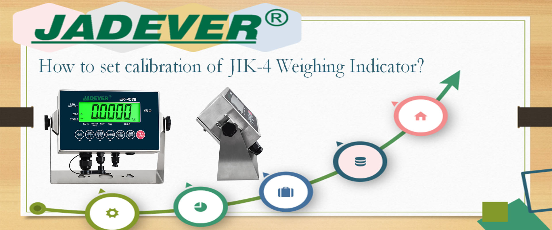 كيفية ضبط معايرة مؤشر الوزن JIK-4؟
