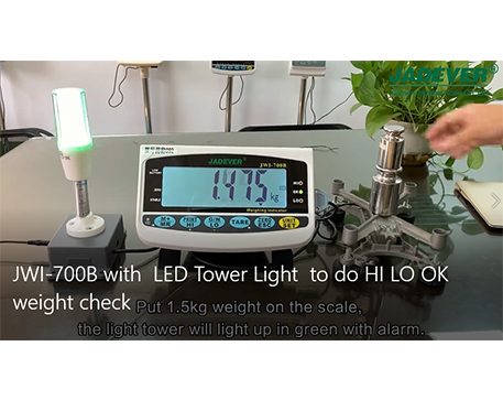 مؤشر وزنها مع ضوء برج LED (جديد  نموذج) للقيام مرحبا لو حسنا الوزن تحقق