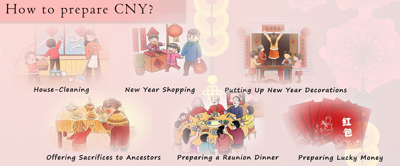 كيفية تحضير السنة القمرية الصينية الجديدة؟